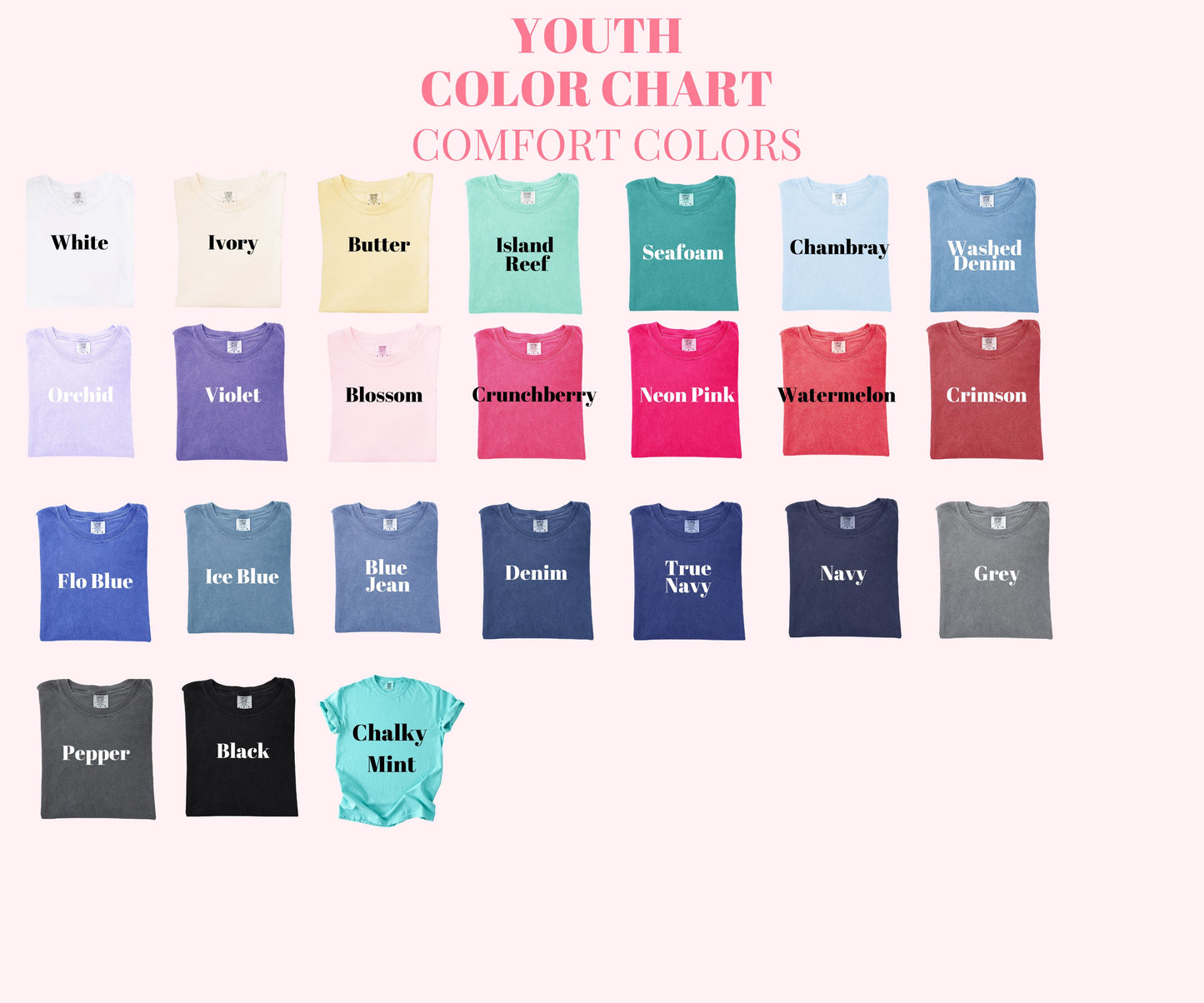Youth Colorful Three Bunnies Shirt
