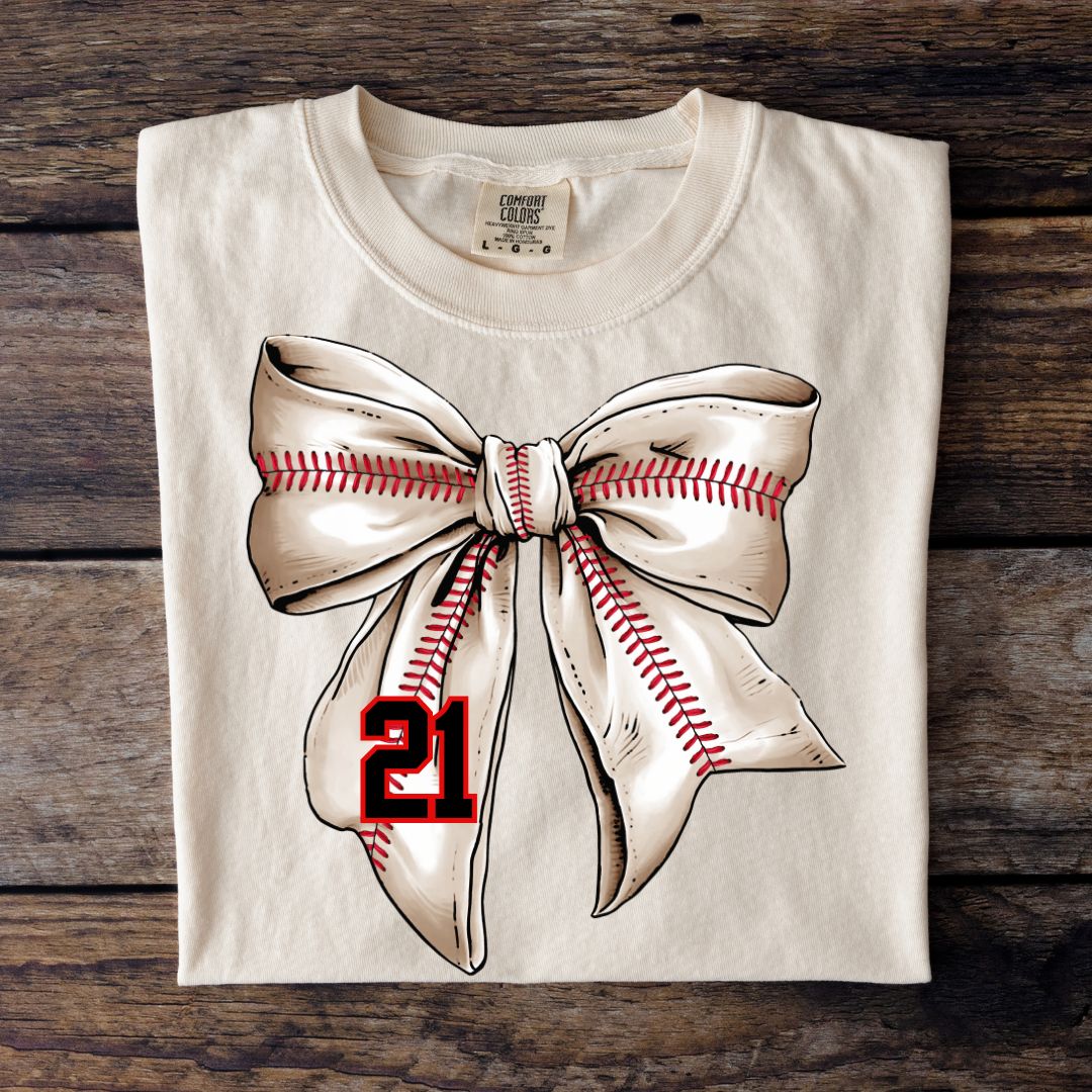 Sports Bow with Numbers Shirt