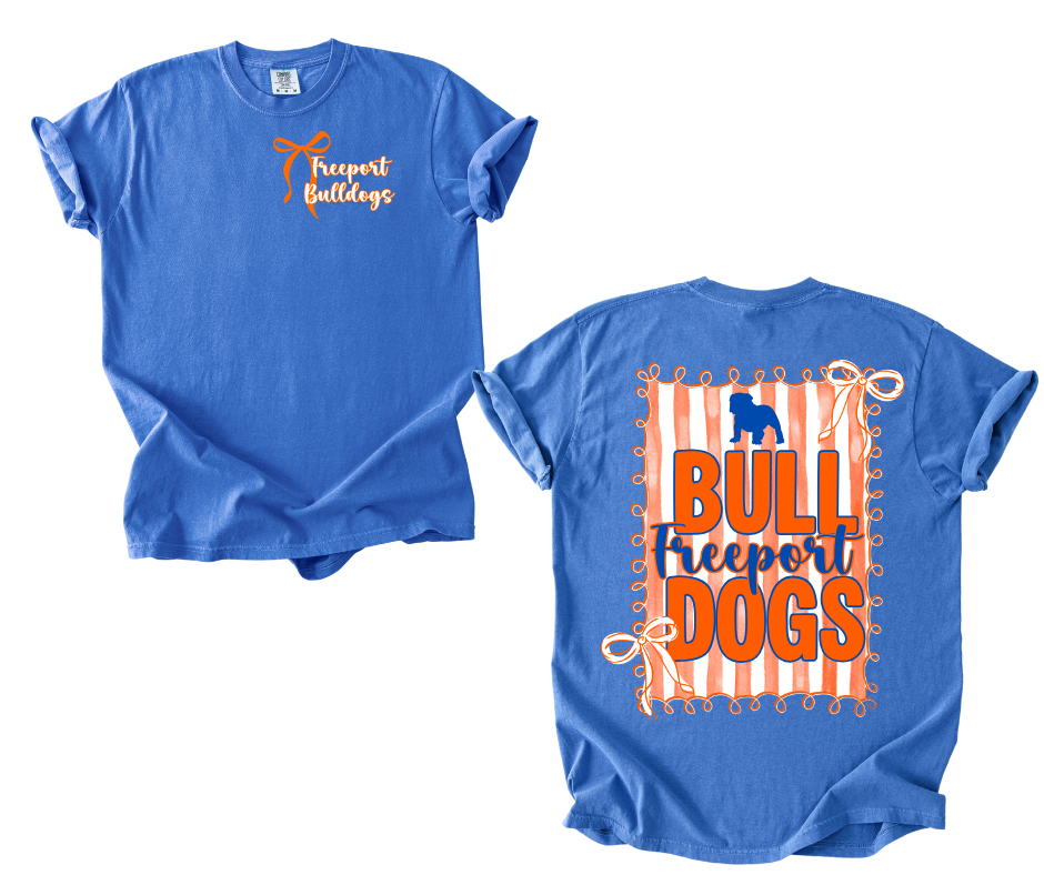 Freeport Bulldogs Bows Adult + Youth Shirt