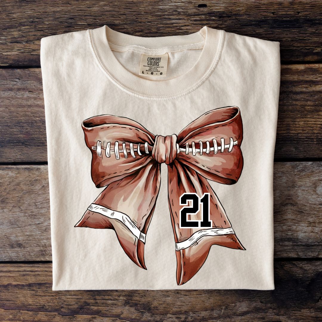 Sports Bow with Numbers Shirt