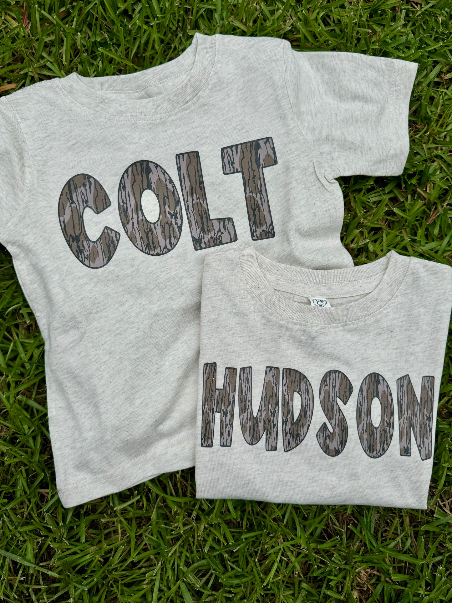 Custom Camo Name Shirt