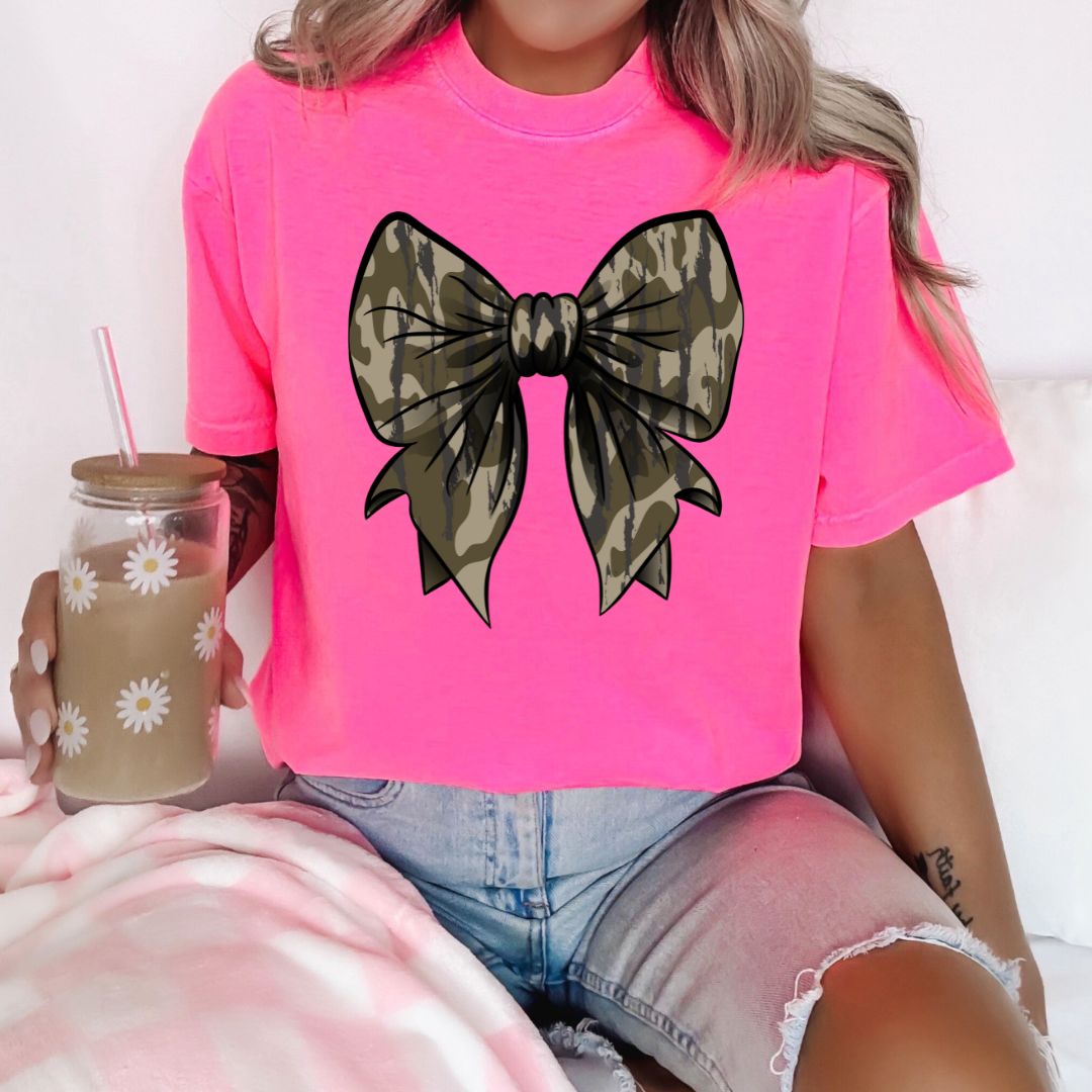 Adult Bottomland Bow Tee & Sweatshirt