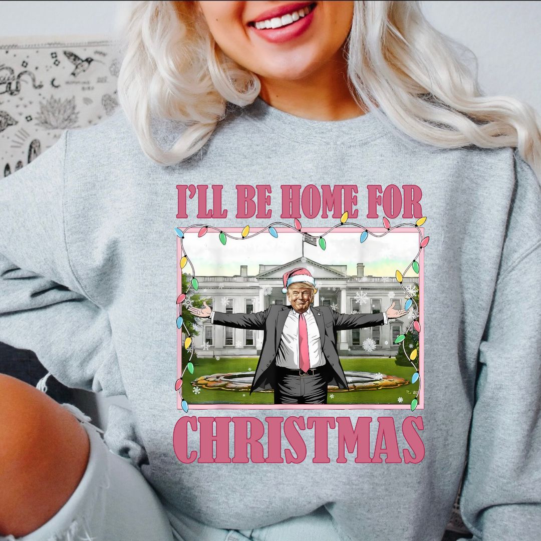 I'll Be Home For Christmas-Pink