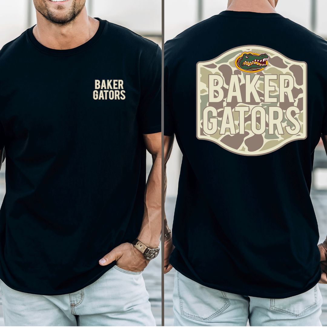 Camo Baker Gators Shirt