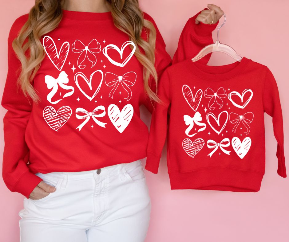 Valentine Coquette Heart Shirt