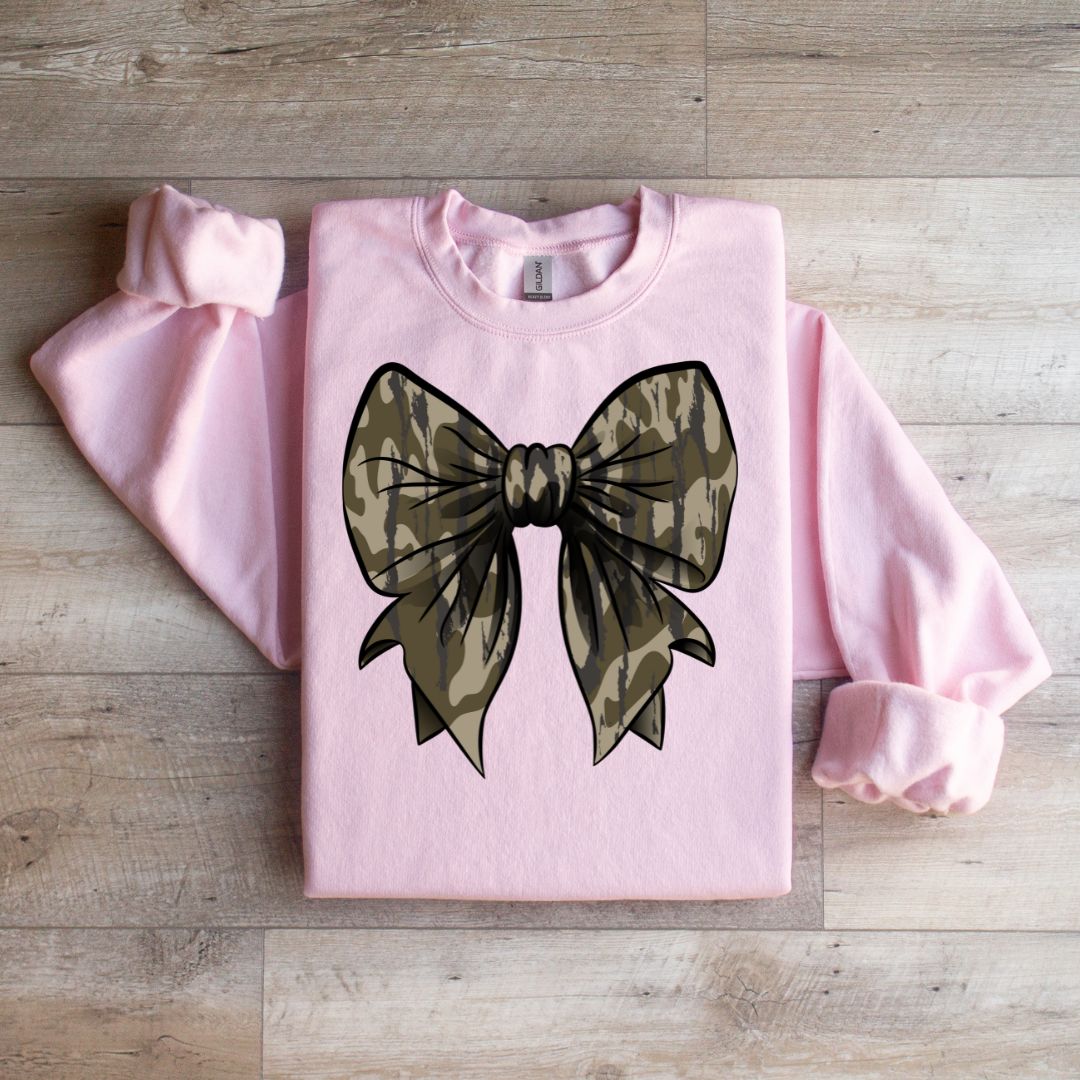 Adult Bottomland Bow Tee & Sweatshirt