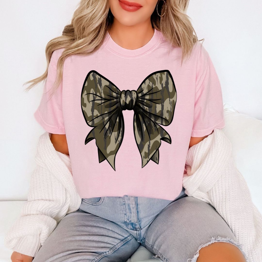 Adult Bottomland Bow Tee & Sweatshirt