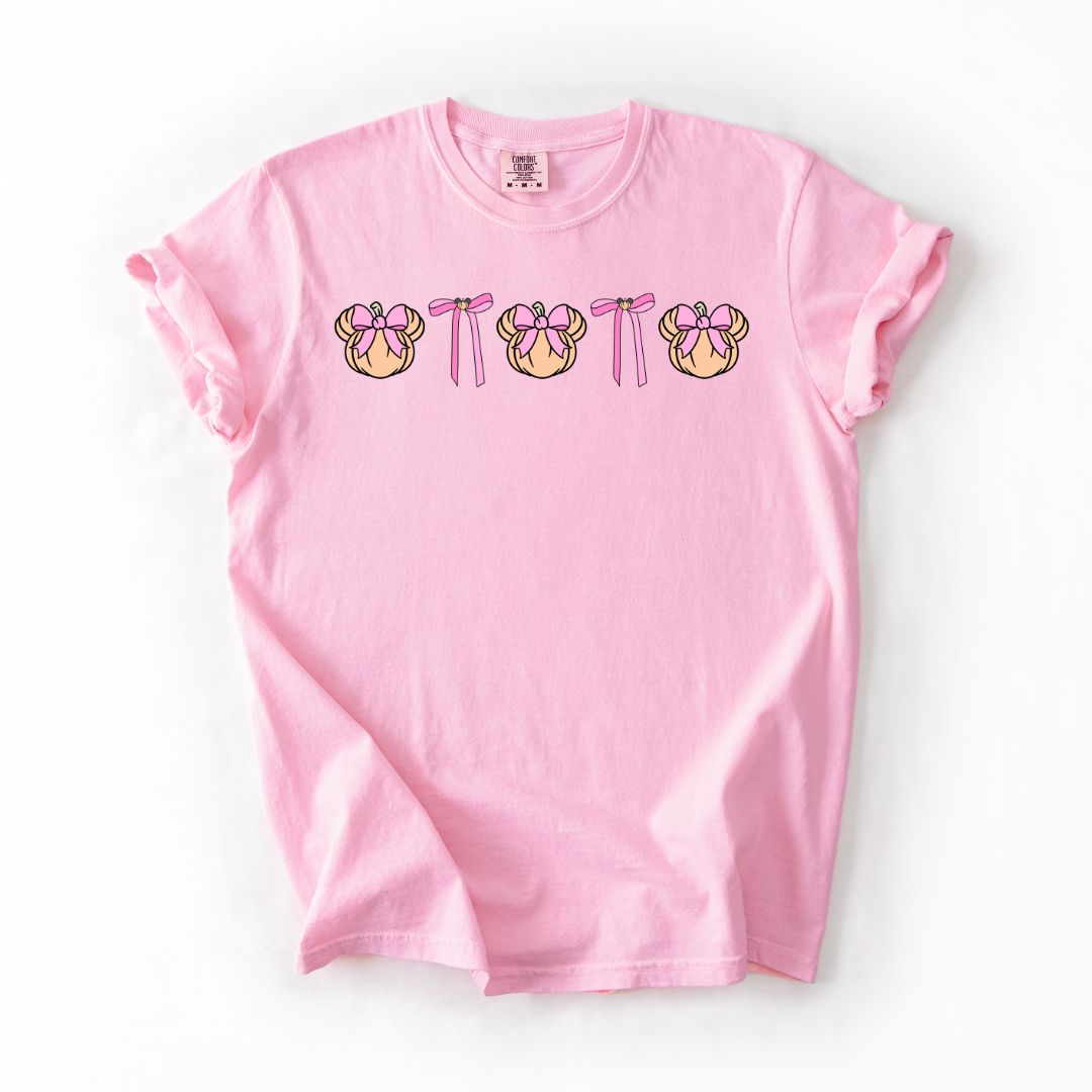Mouse Pumpkin and Bows Shirt