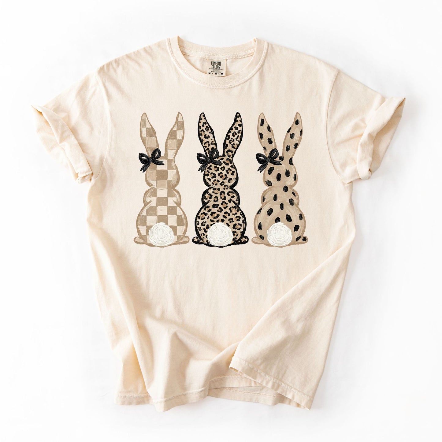 Youth Neutral three Bunnies Shirt
