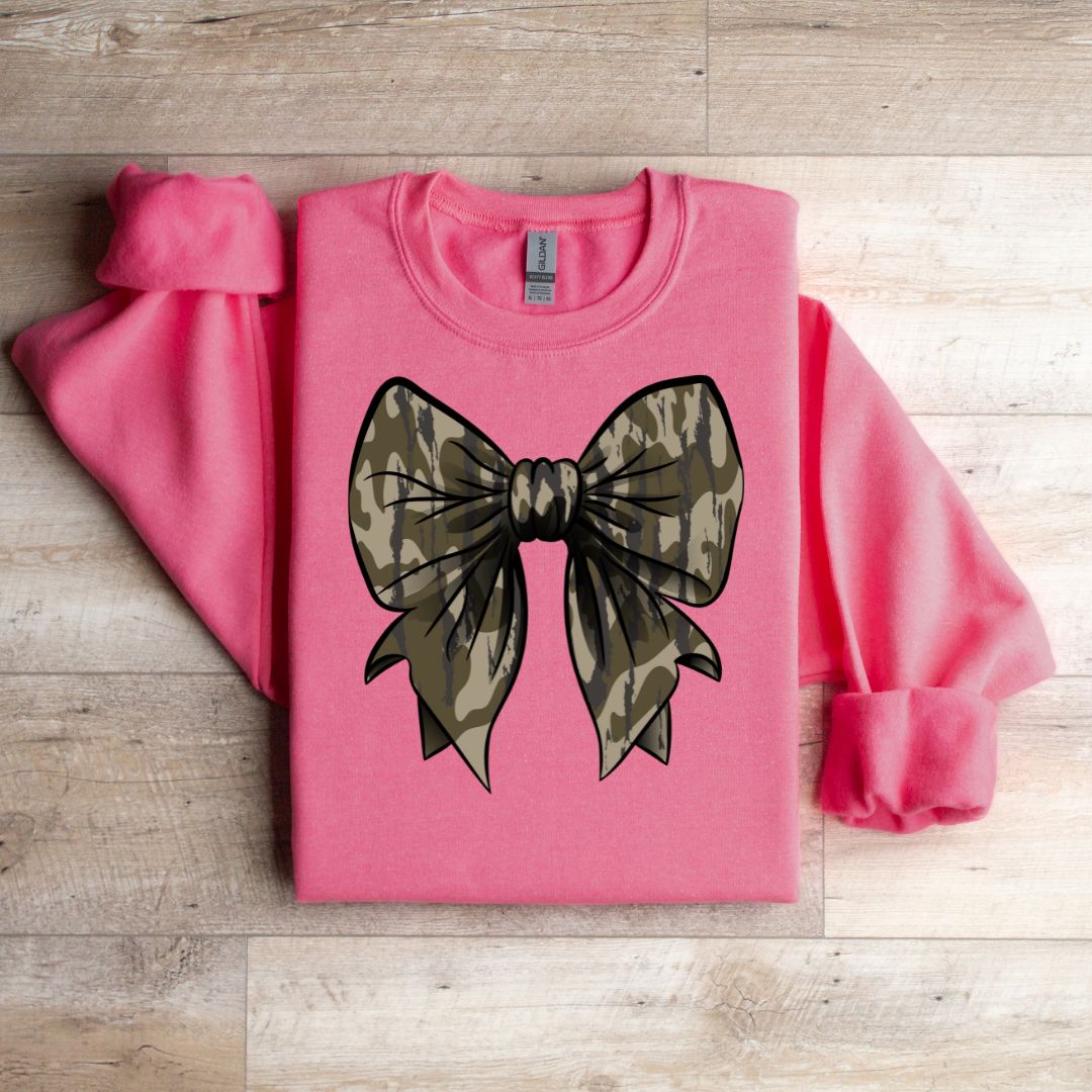 Adult Bottomland Bow Tee & Sweatshirt