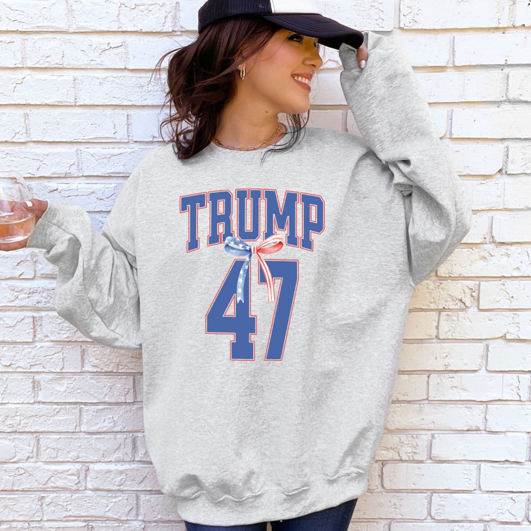 Trump 47 Bow Shirt