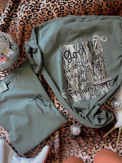 God is Within Her She Will Not Fail.