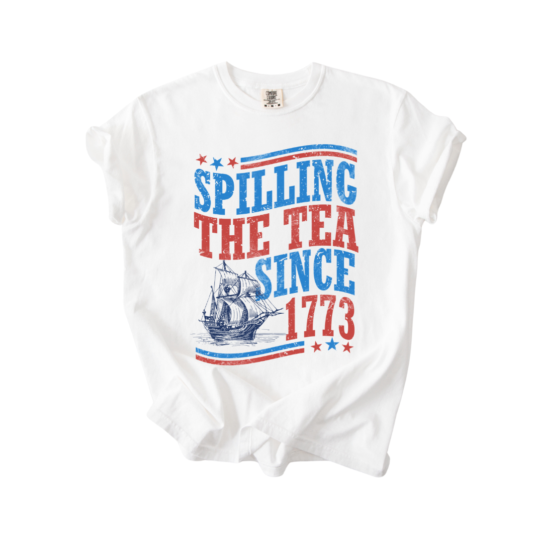 Spilling The Tea Tank Top Or Shirt