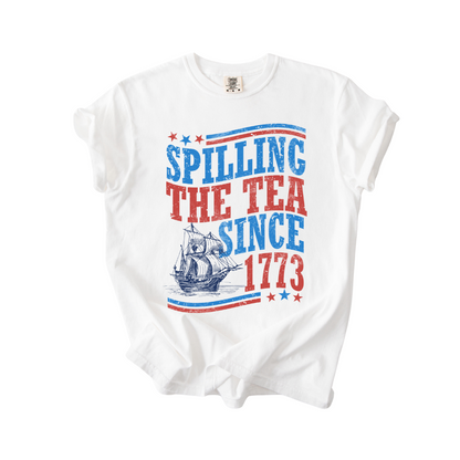 Spilling The Tea Tank Top Or Shirt