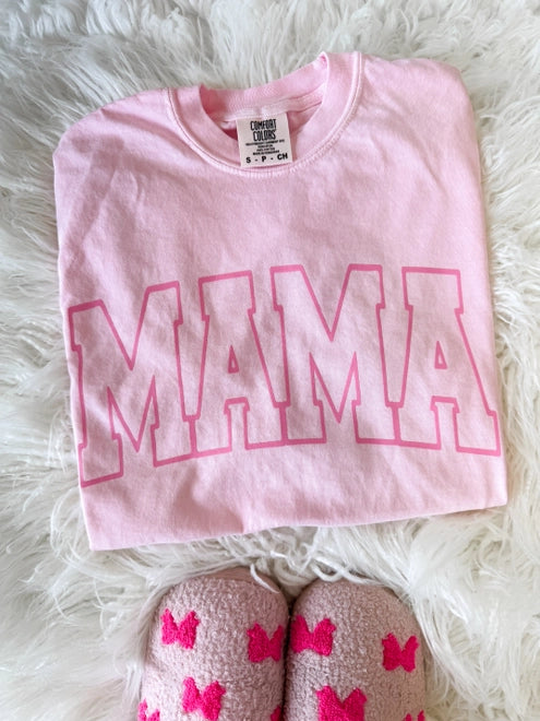 MAMA Pink Outline Shirt