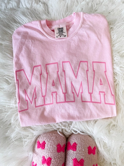 MAMA Pink Outline Shirt