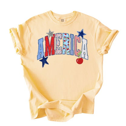 Adult America Tee