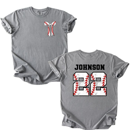 Custom Softball/Baseball Name & Number Shirt