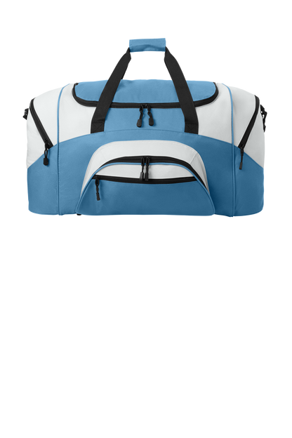 Sports Duffel Bag with Embroidered Name