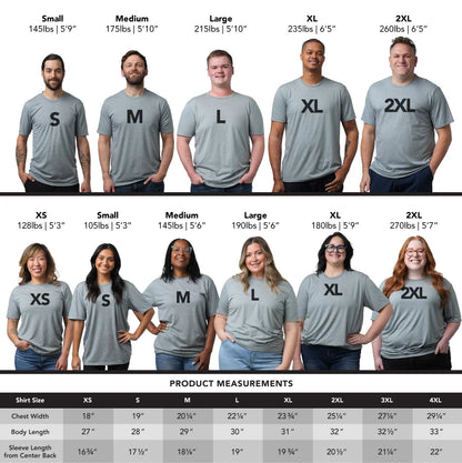 Adult Custom Number, Name and Mascot Tee