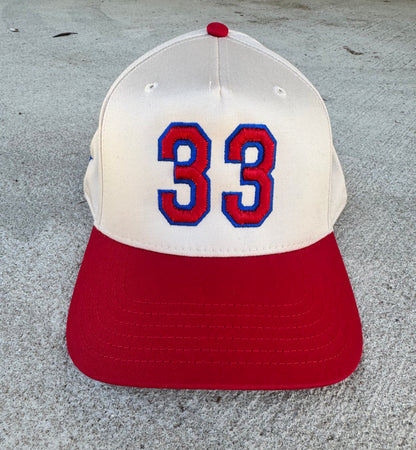 Custom Embroidered Sports Number and Name Hats