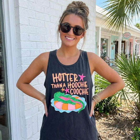 Hotter Than A Hoochie Coochie Tank Top