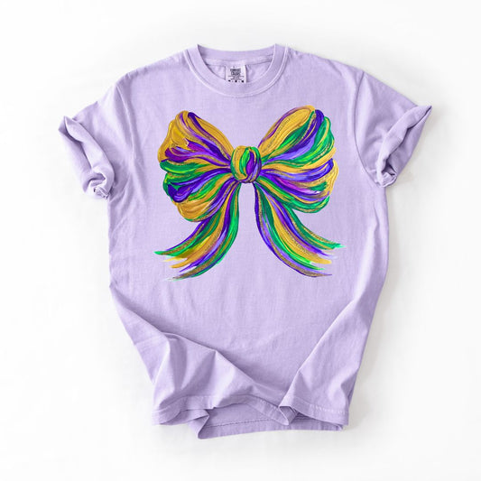 Brushstroke Mardi Gras Shirt