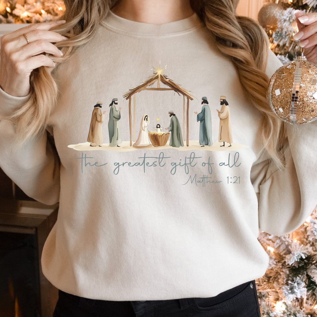 The Greatest Gift of All..Nativity Scene