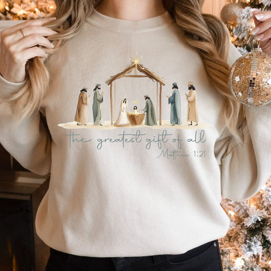 The Greatest Gift of All..Nativity Scene
