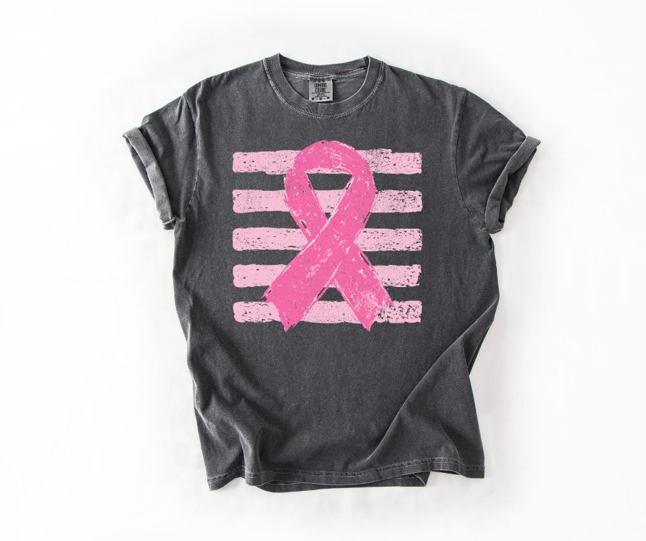 Pink Ribbon Shirt Adult +Youth