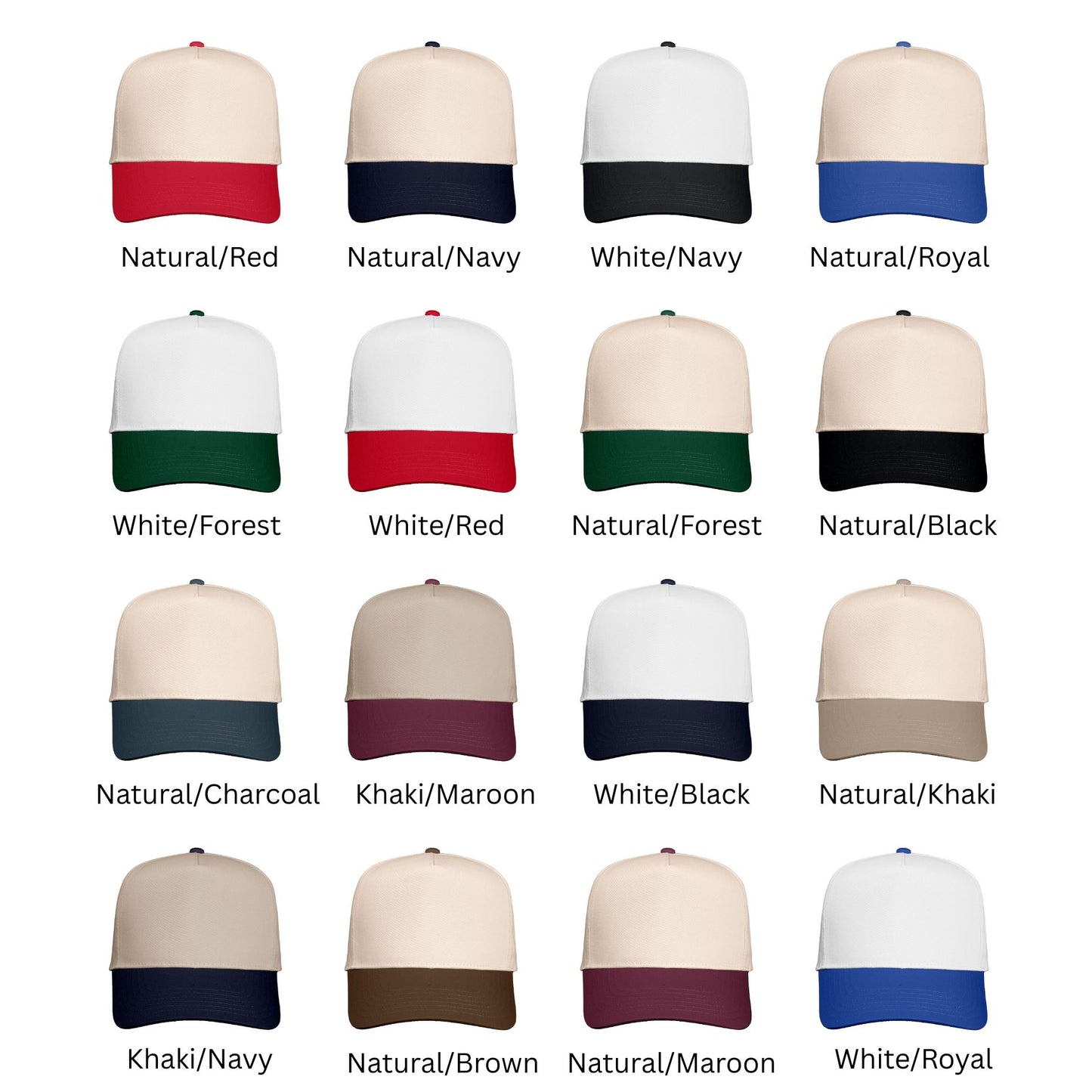 Custom Embroidered Sports Number and Name Hats