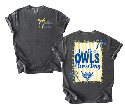 Walker Owls Bows Adult + Youth Shirt