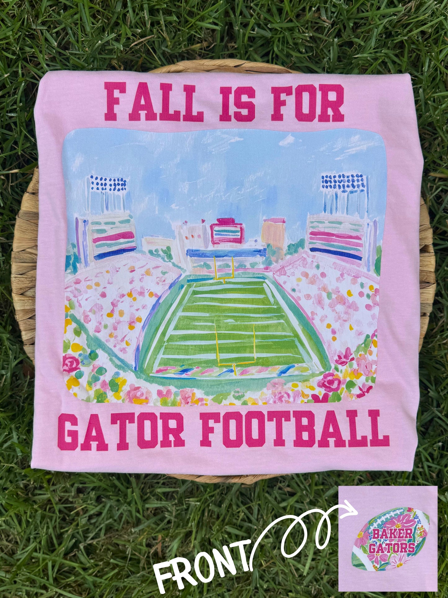 Fall is For Gator Football Tee Youth + Adult
