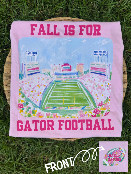 Fall is For Gator Football Tee Youth + Adult