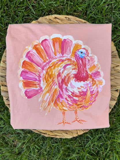 Watercolor Turkey Tee