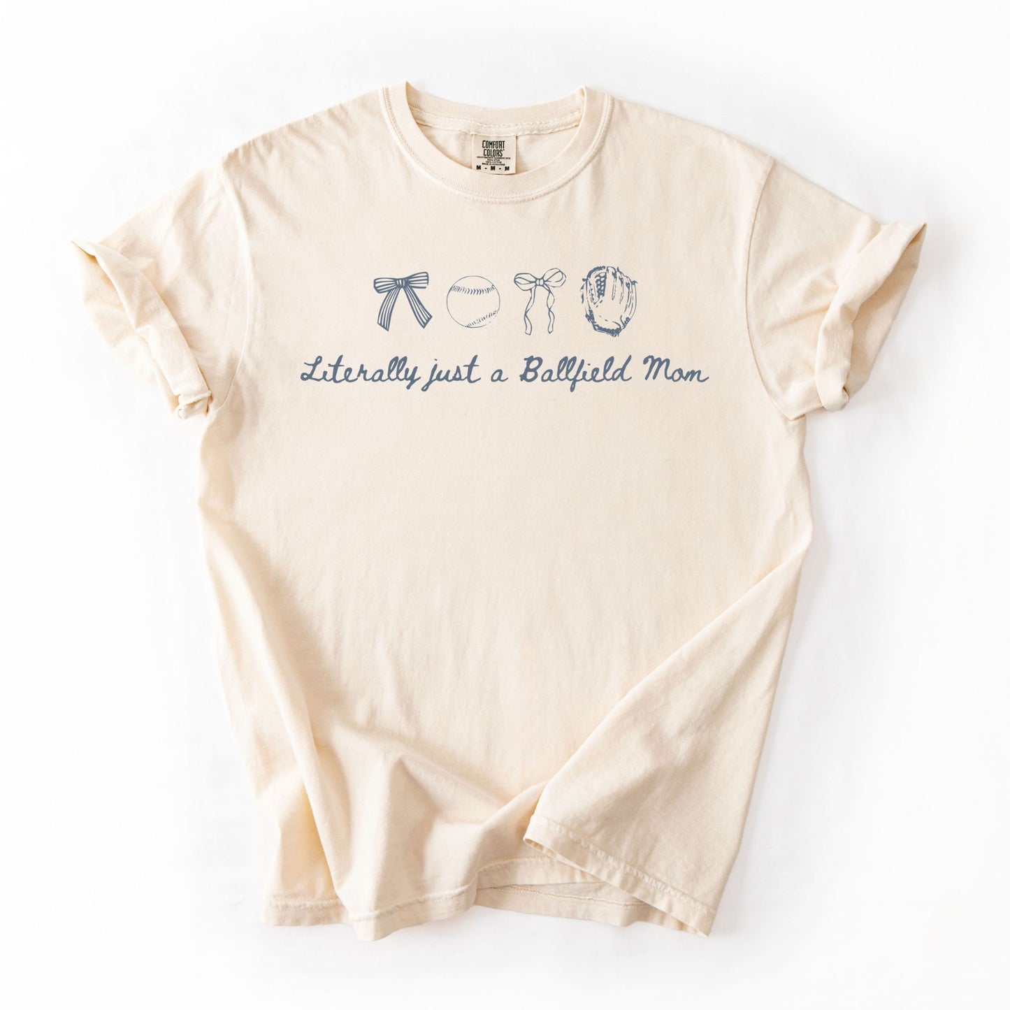 Literally Just a Ballfield Mom Shirts