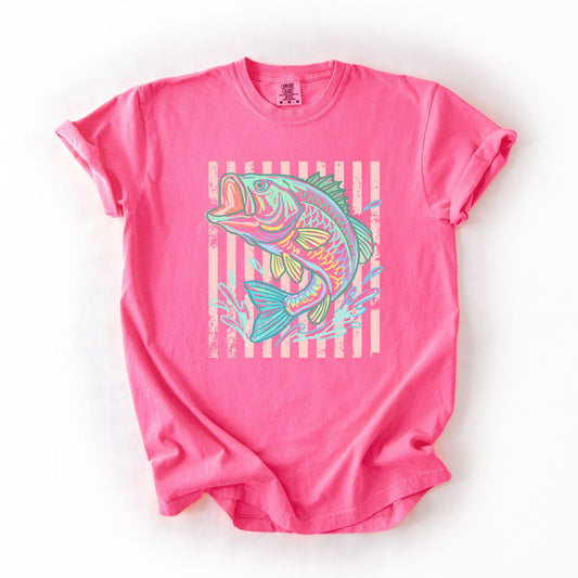 Colorful Bass Tee or Tank