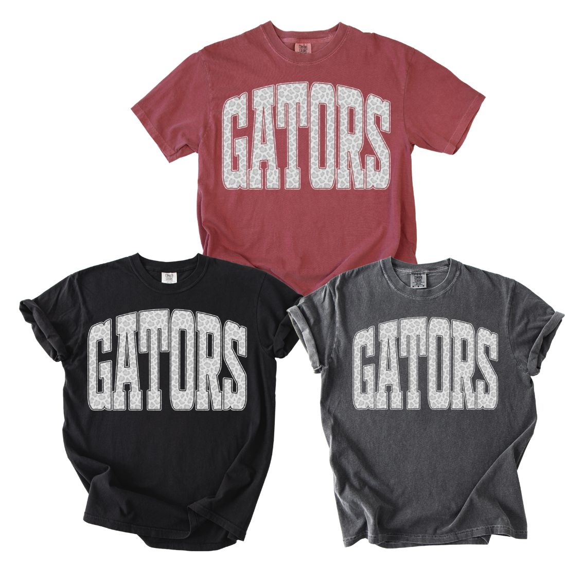 Adult Grey Leopard Gators Shirt
