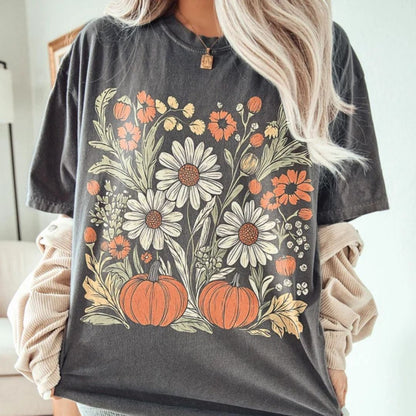 Boho Floral Fall Shirt