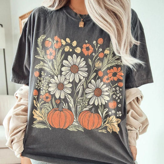 Boho Floral Fall Shirt