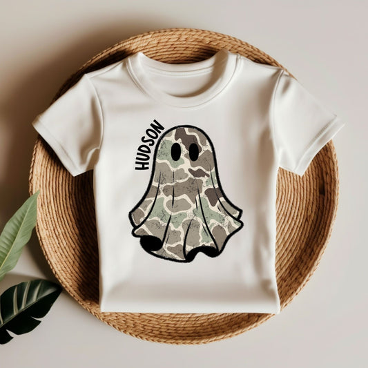 Camo Boy Ghost with Name