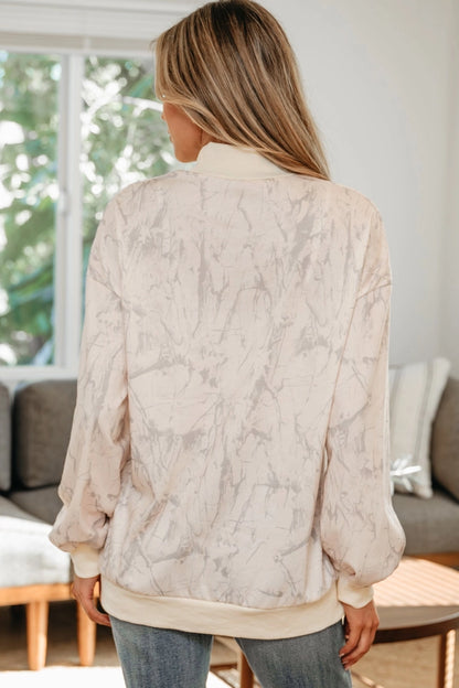 Adult Monogram Camo Mockneck