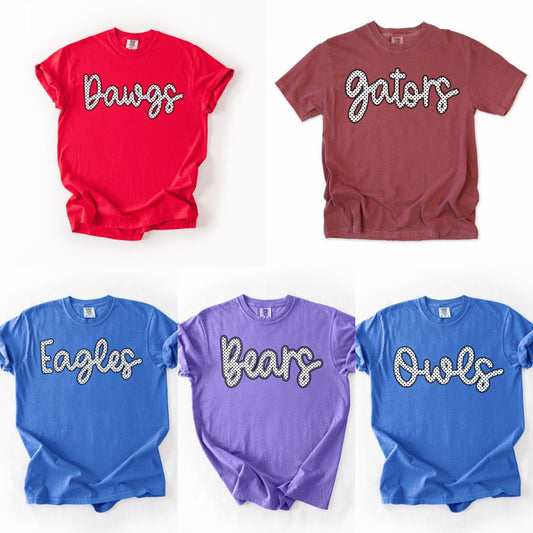 Polka Dots Mascot Shirts Youth + Adults