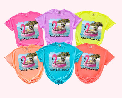 Feral Girl Summer Tee or Tank