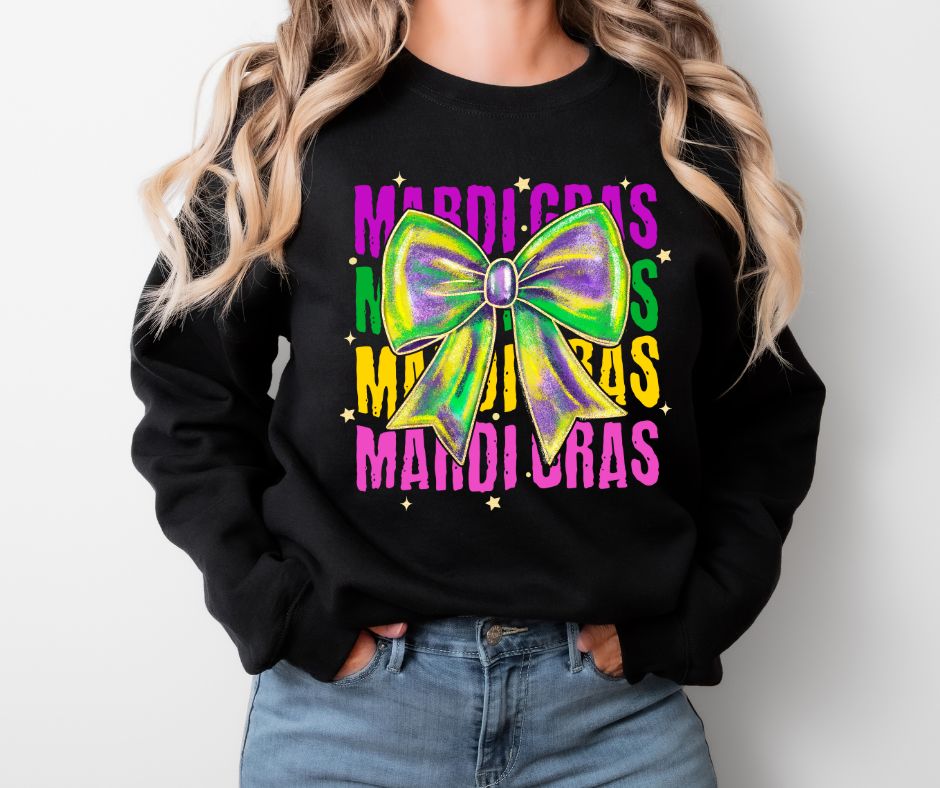 Mardi Gras Bow