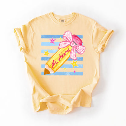 Personalized Pencil Shirt
