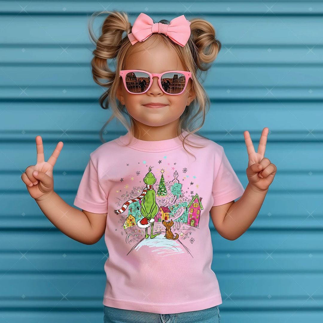 Youth + Toddler Retro Green Man